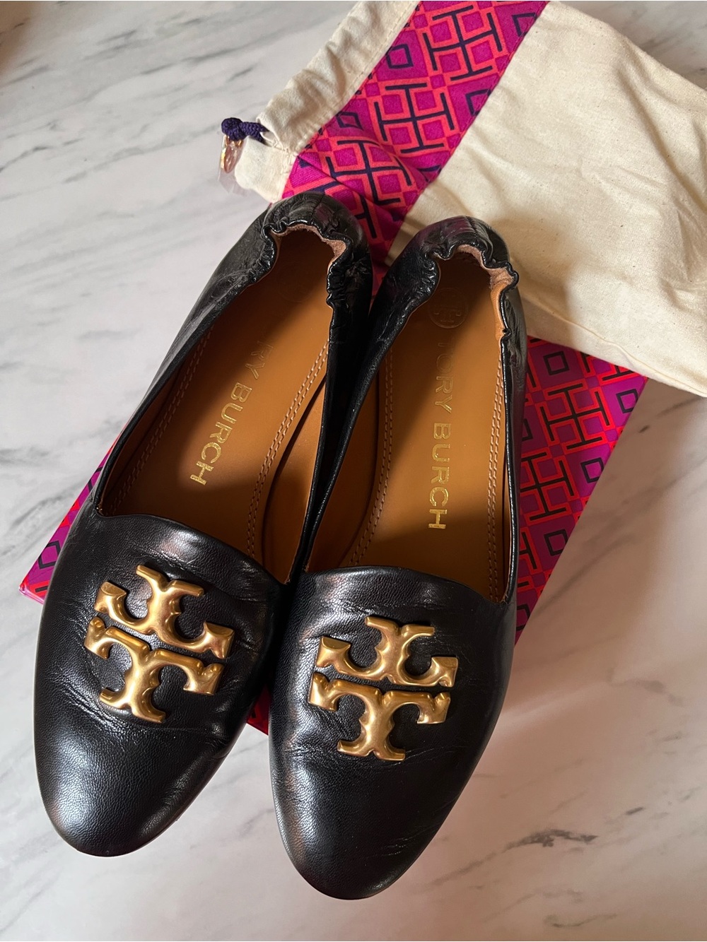 Tory Burch Eleanor Loafer Goat Leather